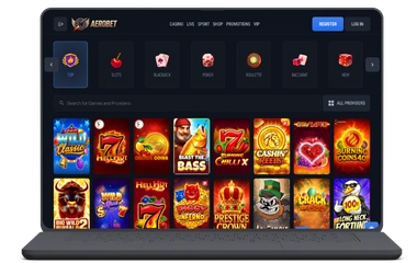 Aerobet Casino official